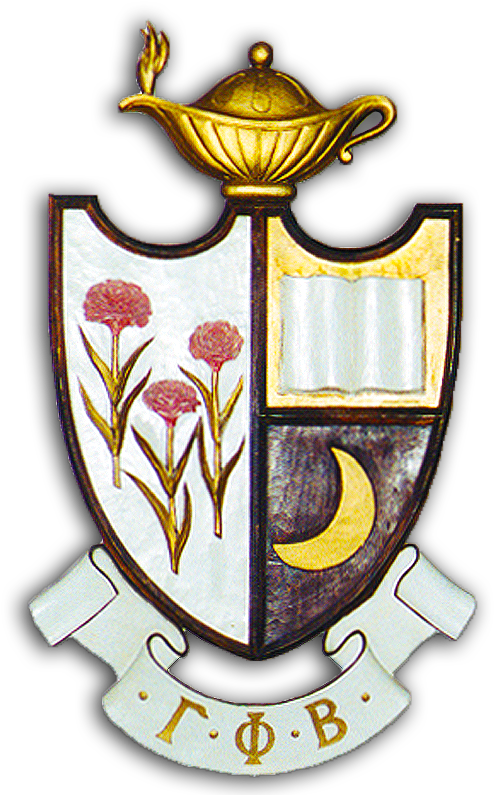Gamma Phi Beta Crest (525x800), Png Download