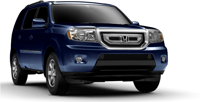 38 Am 180132 Sterling Gray 5/21/2008 - Honda Pilot (656x340), Png Download