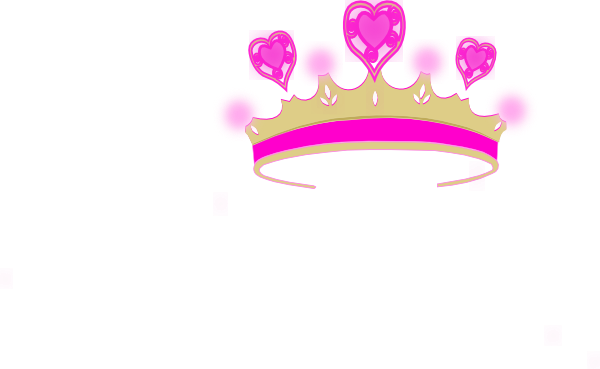 Princess Crown Vector Png - Small Princess Crown (600x369), Png Download
