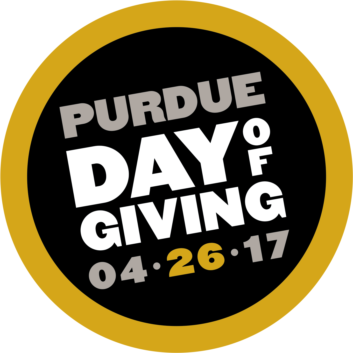 Pdog 2017 Logo Darkcenter Cmyk C - Purdue Day Of Giving (1500x1500), Png Download