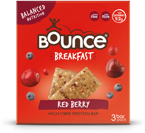 Red Berry Breakfast Bars - New Product In Market 2018 (575x445), Png Download