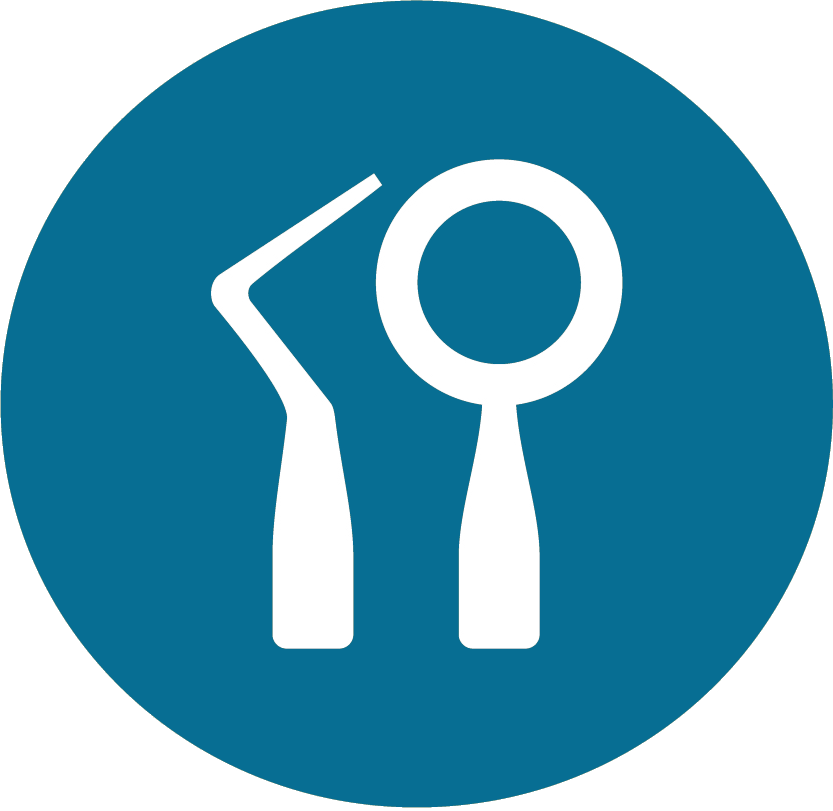 Representative Dental Tools Icon For Nicole Kuske Dentistry - Walk Flat Icon (833x811), Png Download