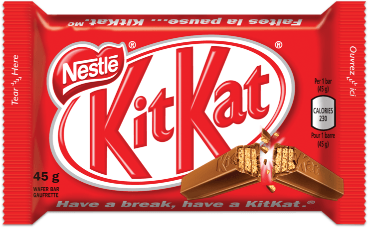 Kitkat Bar - Kit Kat 41g (738x458), Png Download