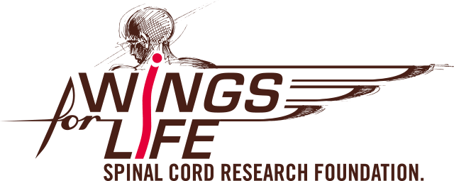Help Us Raise Funds For Spinal Cord Injury - Wings For Life Logo (640x255), Png Download