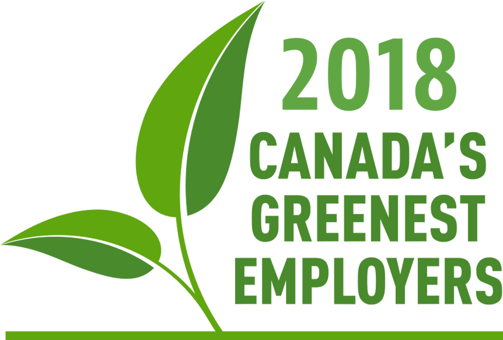 Canada's Greenest Employers - 2018 Canada's Greenest Employer (1000x685), Png Download
