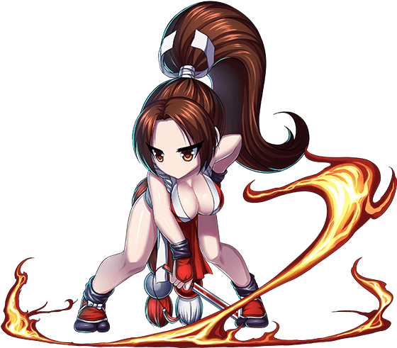 Unit Ills Full 810176 - Mai Shiranui Brave Frontier (718x623), Png Download
