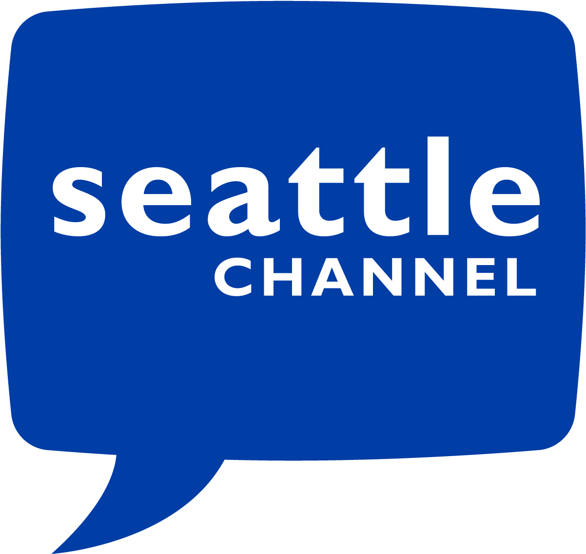 Print Seattle Channel Black Logo - Seattle Channel (1333x1333), Png Download