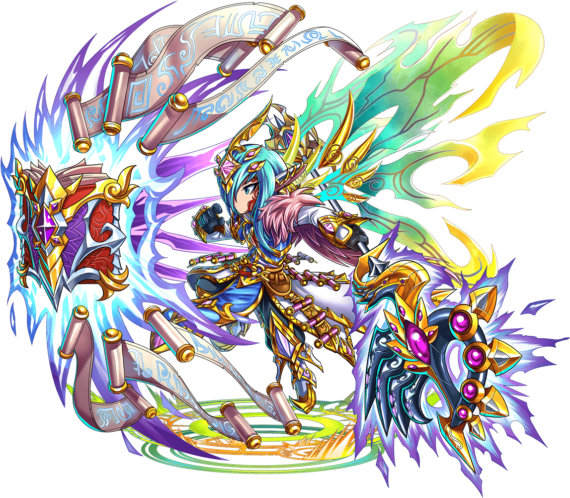 Nyami/allanon Review - Brave Frontier Allanon Omni (1166x1036), Png Download