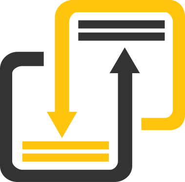 Logo Document Png - Converter Logo (379x373), Png Download