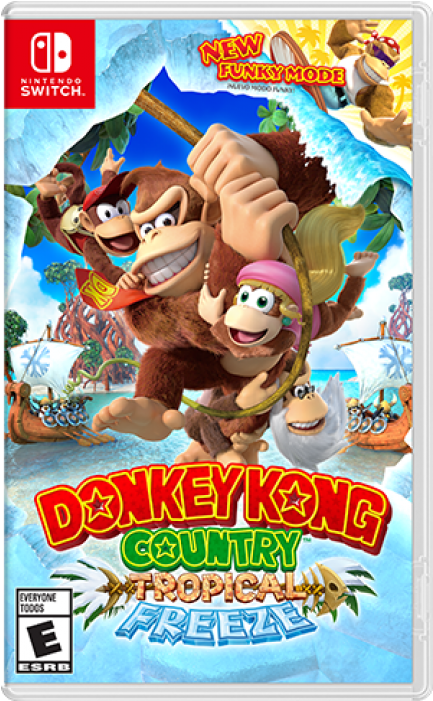 Donkey Kong Tropical Freeze Switch (700x700), Png Download