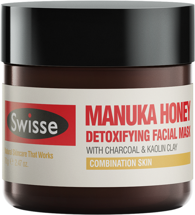 Swisse Manuka Honey Detoxifying Facial Mask - Swisse Mask (700x880), Png Download