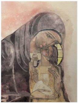 Poster • Pixers® • We Live To Change - Illustratore Bambini Acquerello (400x400), Png Download