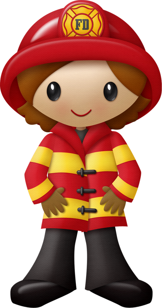 28 Collection Of Fire Fighter Clipart Png - Fireman Clip Art (541x1024), Png Download