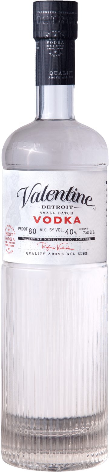 Releases New Valentine Vodka Bottle - Vodka Detroit (1200x1805), Png Download