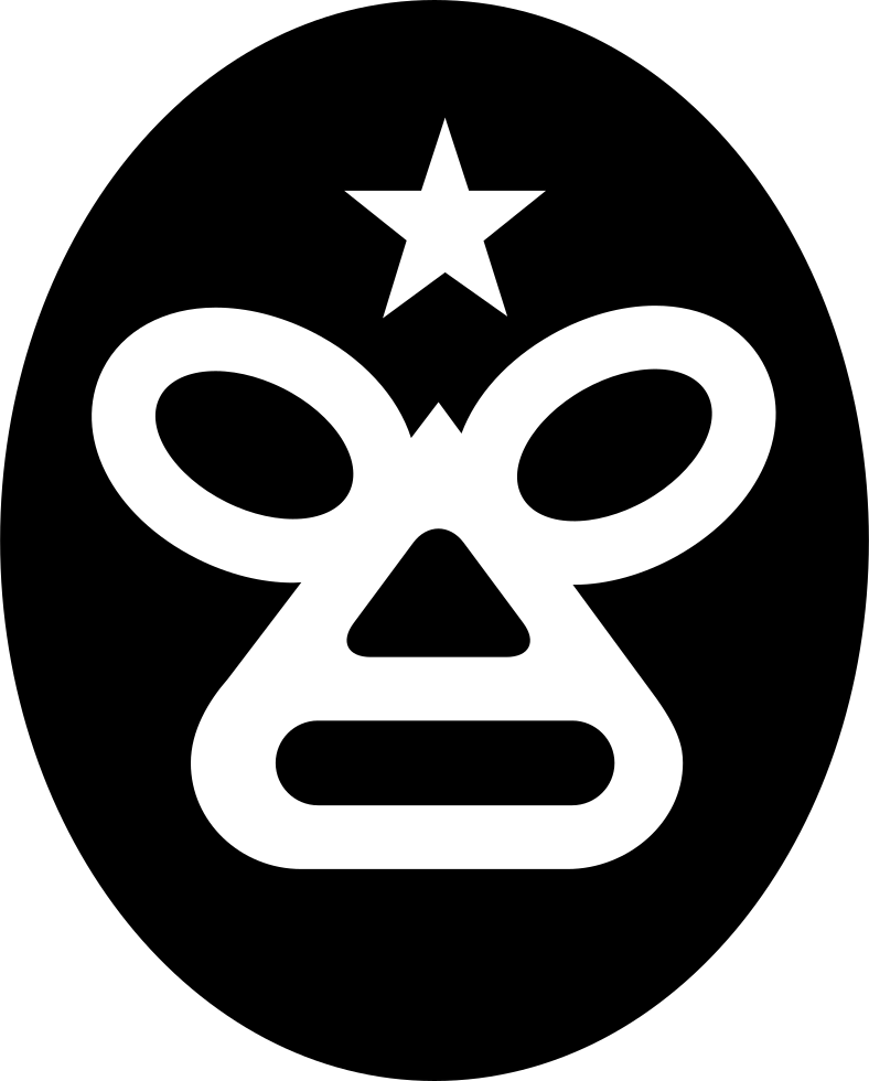 Fighter Fighter Comments - Mascara De Luchador Dibujo (788x980), Png Download