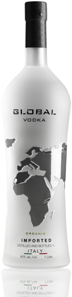Global Vodka 2014 Bottle (366x640), Png Download