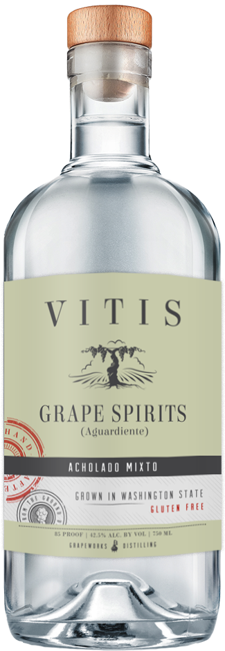 Vitis Gs Acholado Mixto Bottle Shot - St. George Terroir Gin 750ml (427x1081), Png Download