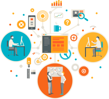 Image001 - Work Environment (459x418), Png Download