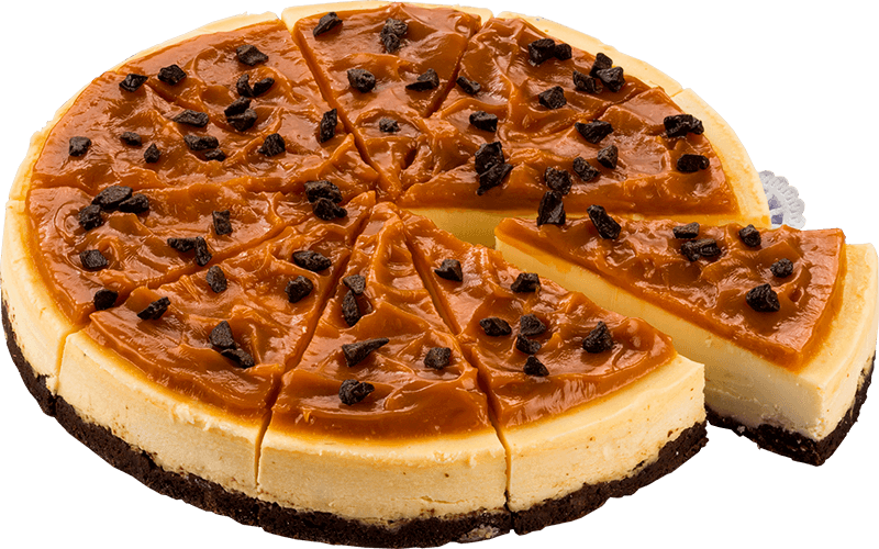 Caramel Cheesecake - Kuchen (800x500), Png Download