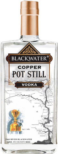 Blackwater Copper Pot Vodka 50cl Bottle - Blackwater Gin (280x535), Png Download