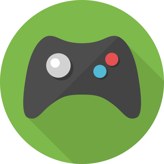 Games - Games Icon Circle Png (650x650), Png Download
