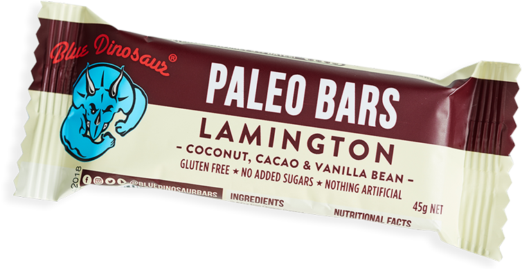 Lamington - 12 Bars - Blue Dinosaur Bar Lamington (800x400), Png Download