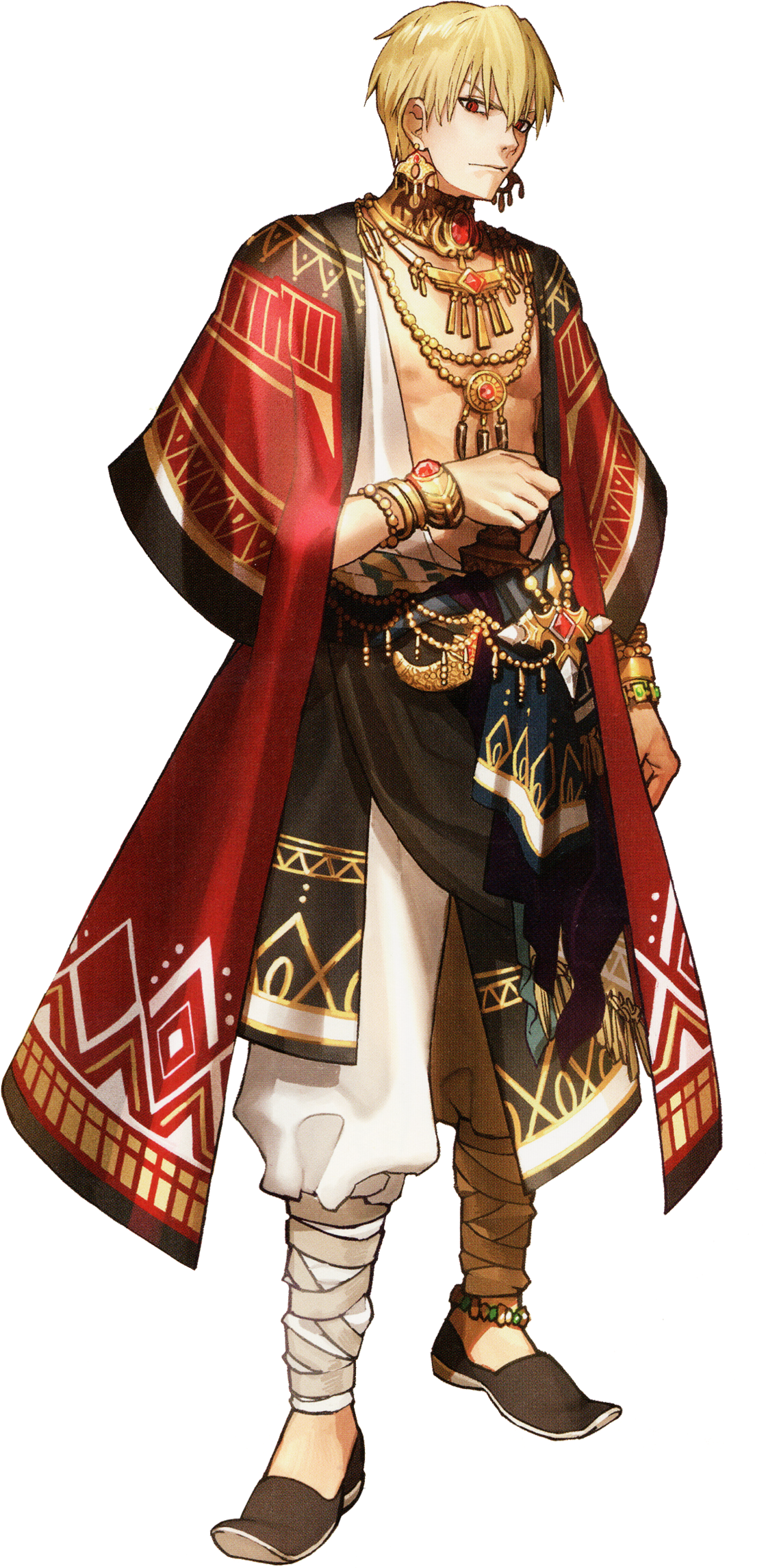 Gilgamesh Uruk Costume - Fate Extella Gilgamesh Costume (1499x2482), Png Download