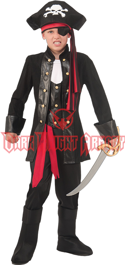 Boys Pirate Costume (850x850), Png Download