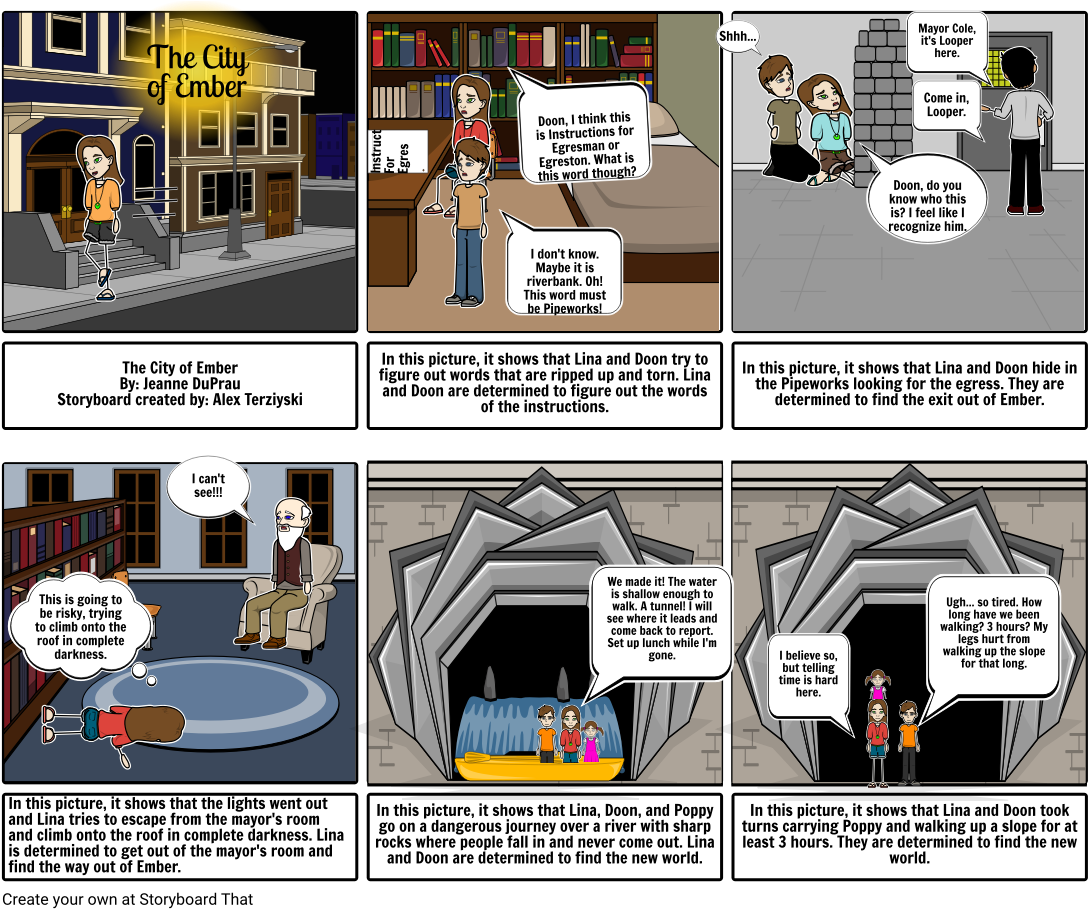 The City Of Ember - City Of Ember Comic (1106x916), Png Download