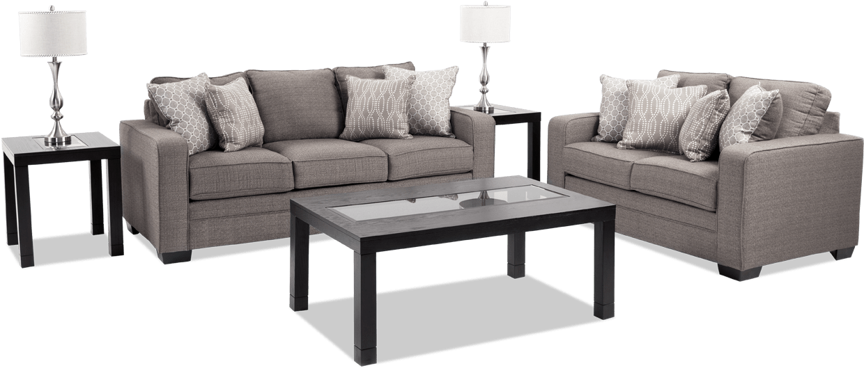 Living Room Set (1368x864), Png Download