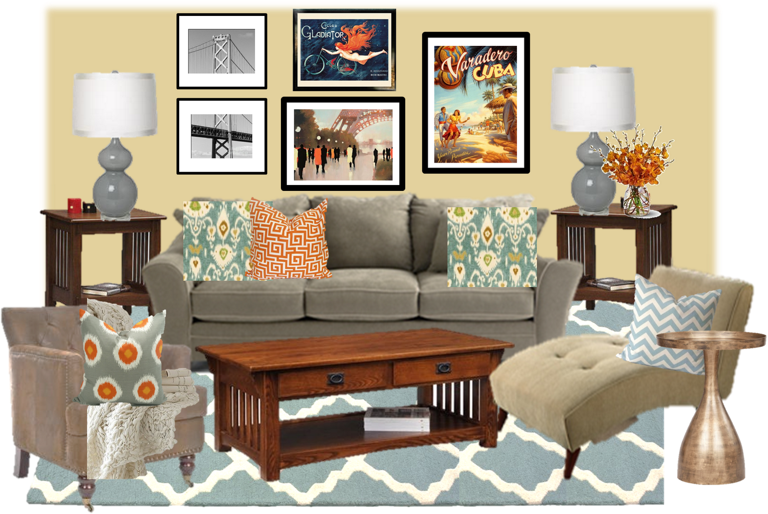 Traveled Living Room - Varadero, Cuba (1600x1034), Png Download