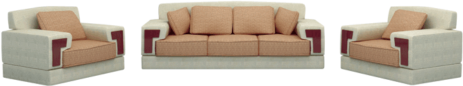 Panthon Sofa Set - Living Room Png Transparent (700x350), Png Download