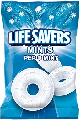 Life Savers Mints Pep O Mint - Wint O Green Life Savers Sugar Free (500x500), Png Download