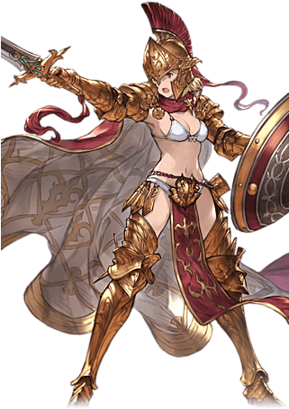 Grand Blue Fantasy Female Sparta - Grand Blue Fantasy Art (320x470), Png Download