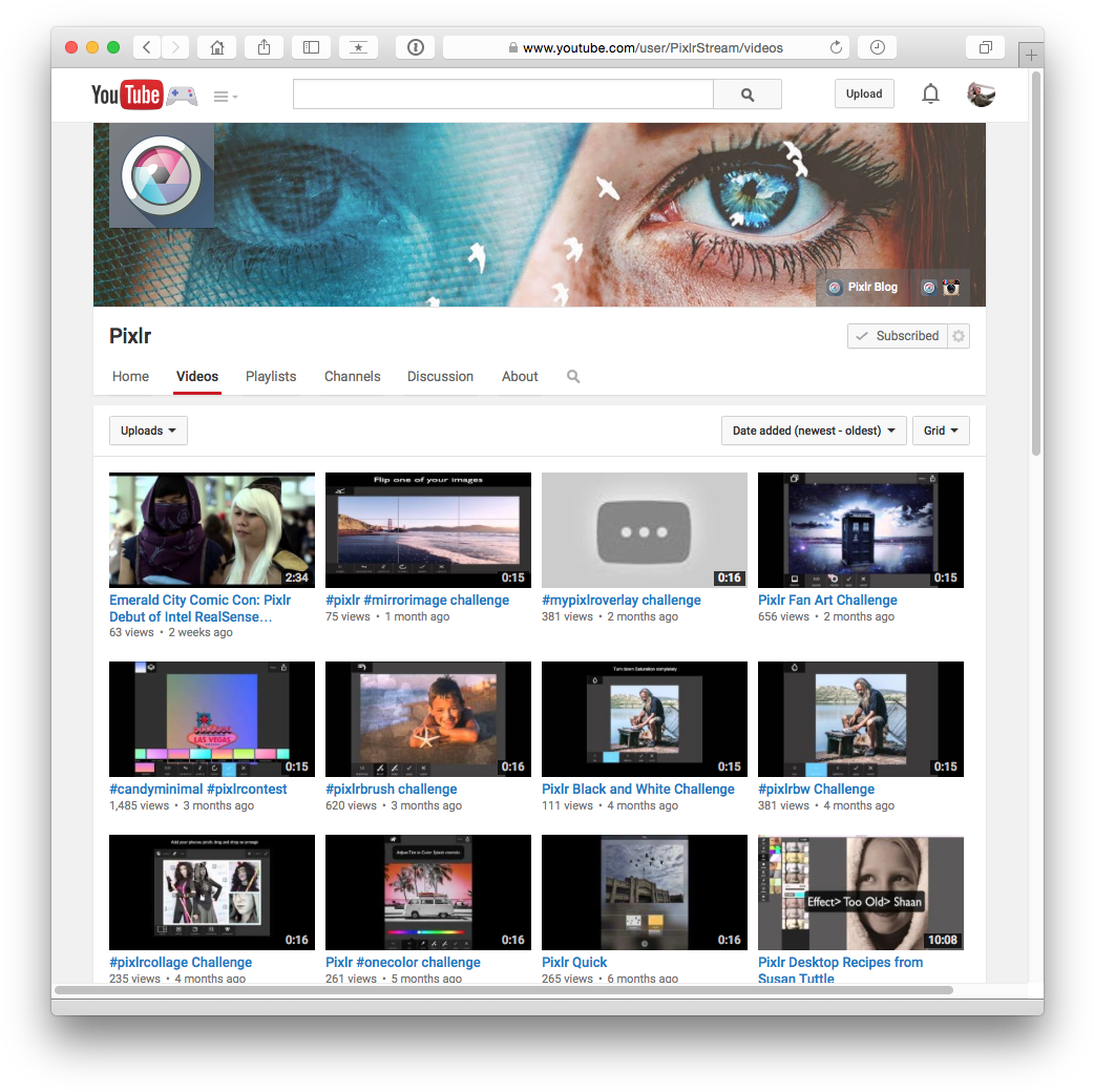 Screen Shot 2015 08 26 At - Youtube Page Template (1057x1053), Png Download