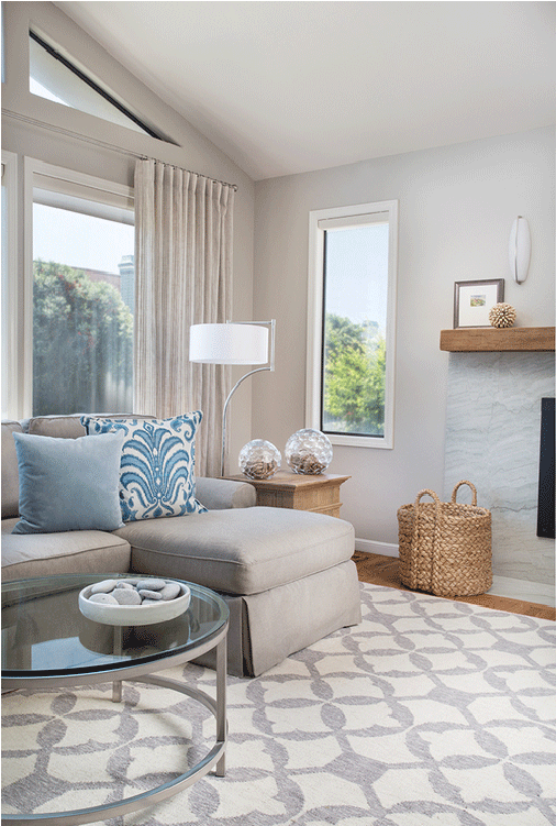 Elegant Living Room - Living Room (750x750), Png Download