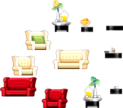 Living Room Clipart Object - Maplestory Background Items (500x440), Png Download