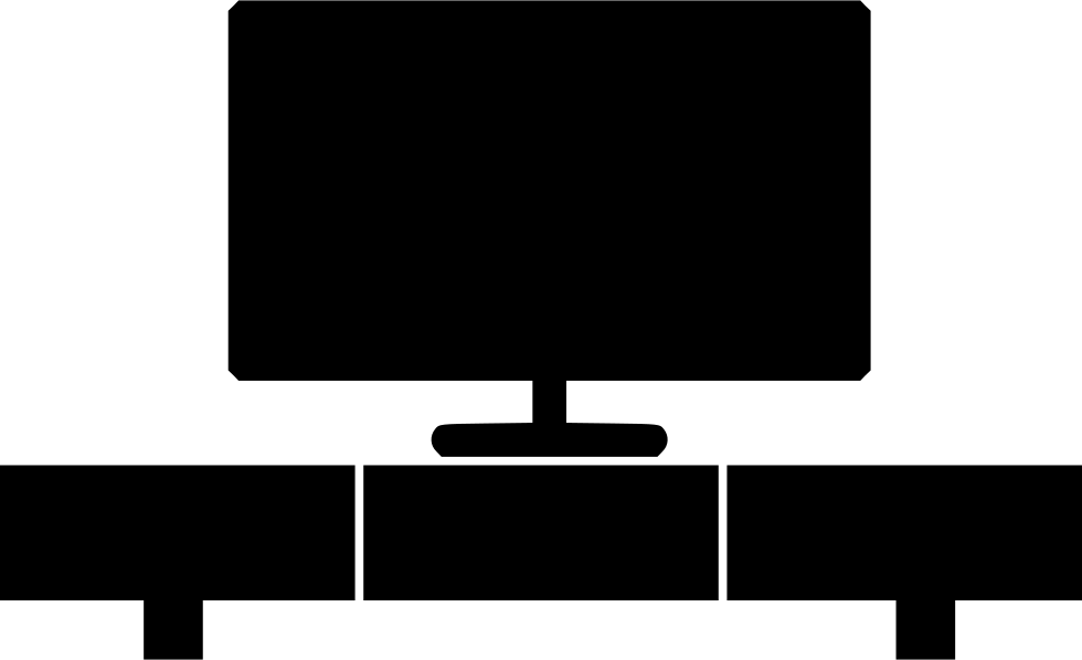 Cabinet Cupboard Closet Shelf Tv Television Living - Television (980x598), Png Download
