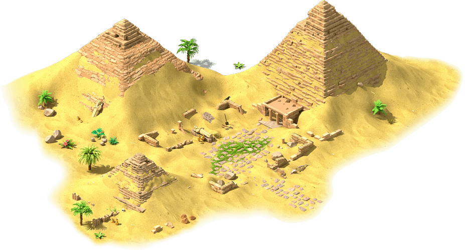 Egyptian Pyramids Initial - Egyptian Pyramids (927x499), Png Download