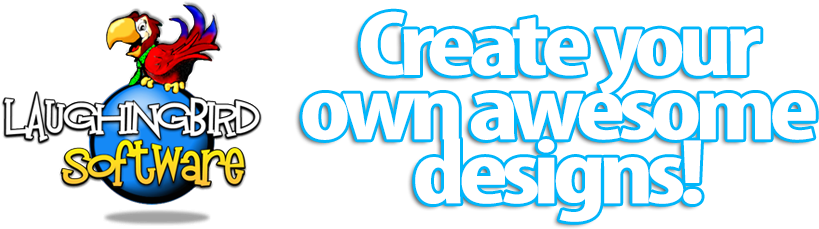 Create Your Own Graphics Fast - Laughingbird Software (844x229), Png Download