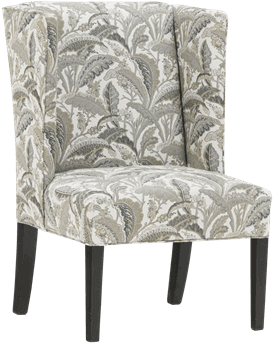 Beauregard Wing Chair - Living Room (648x432), Png Download