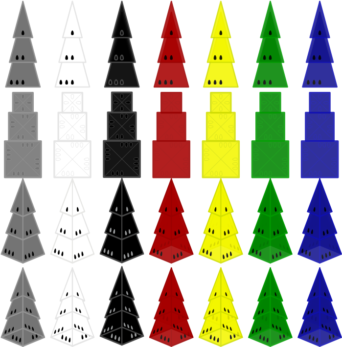 How To Set Use Printing With Pyramids Clipart (900x834), Png Download