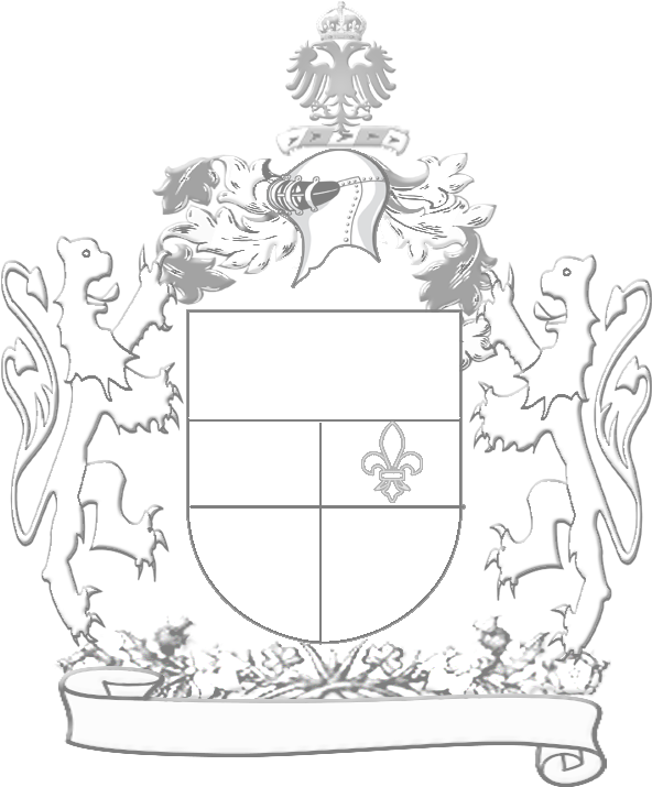 File - Coat-elements - Canadian Coat Of Arms Outline (609x731), Png Download
