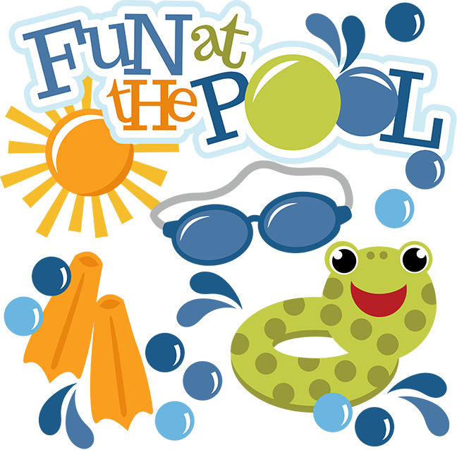 Fun At The Pool Svg Swimming Svg Files For Scrapbooking - Scrapbooking (648x638), Png Download