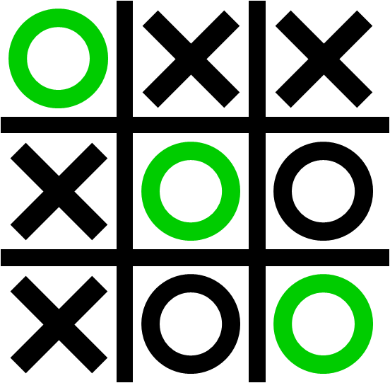 Tic Tac Toe - Tic Tac Toe Explained (552x541), Png Download
