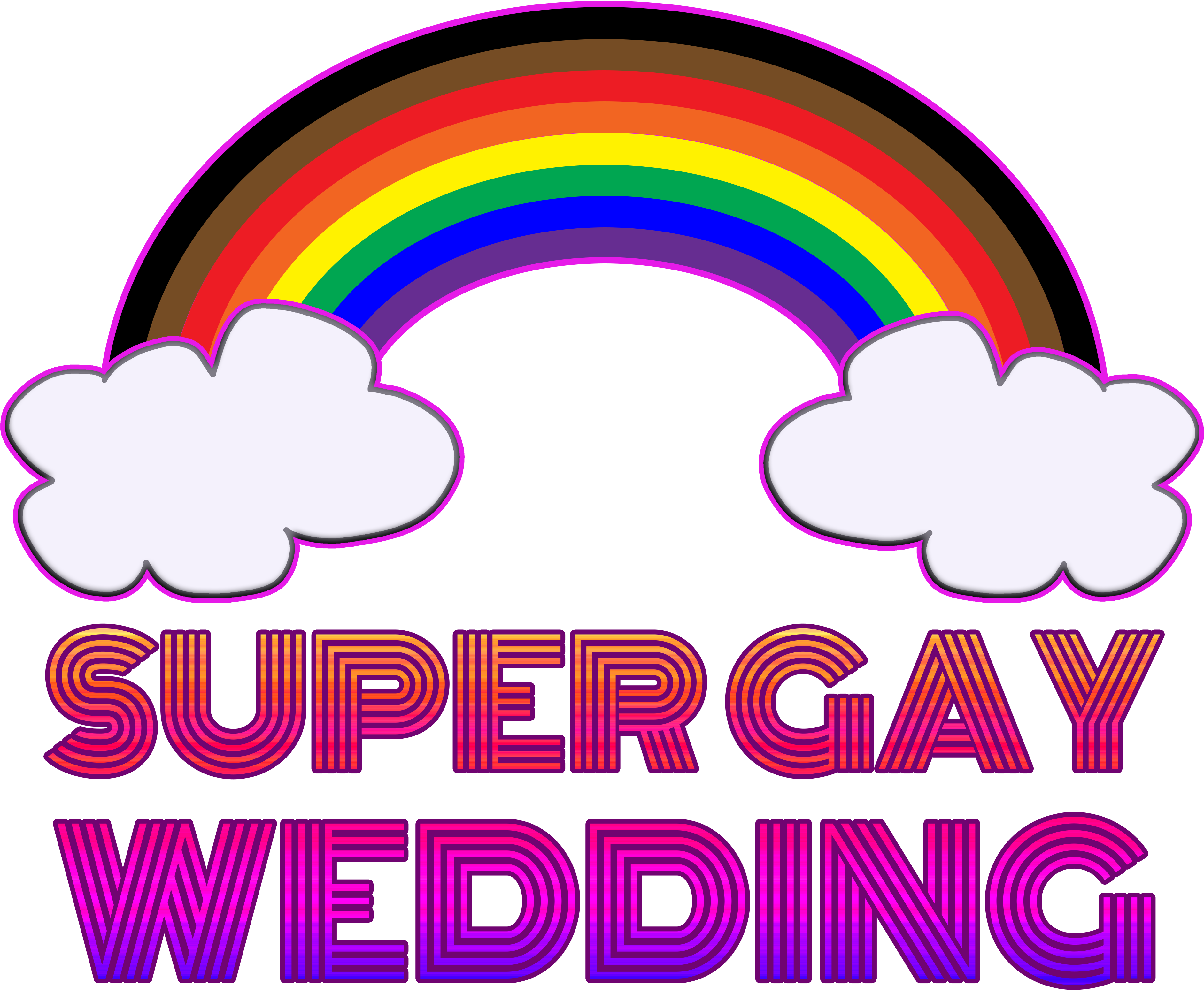 Cassandra Zetta - Super Gay Wedding (4200x4200), Png Download