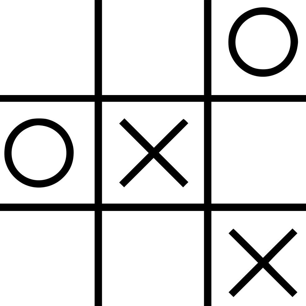 Tic Tac Toe Toe Tic Tac Play Comments - Tic Tac Toe Icon Ico (980x982), Png Download