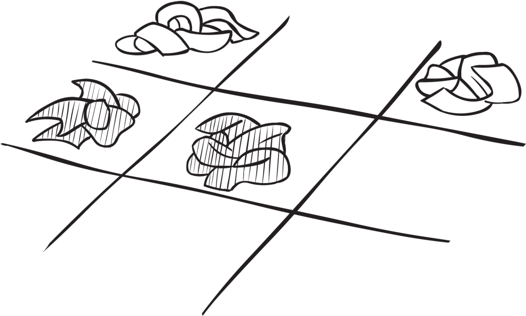Tic Tac Toe - Tic-tac-toe (1024x768), Png Download