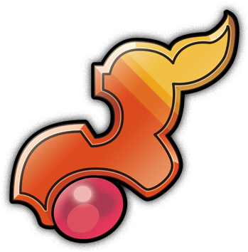 Heat Badge - Badge Pokemon Saphir Alpha (400x480), Png Download