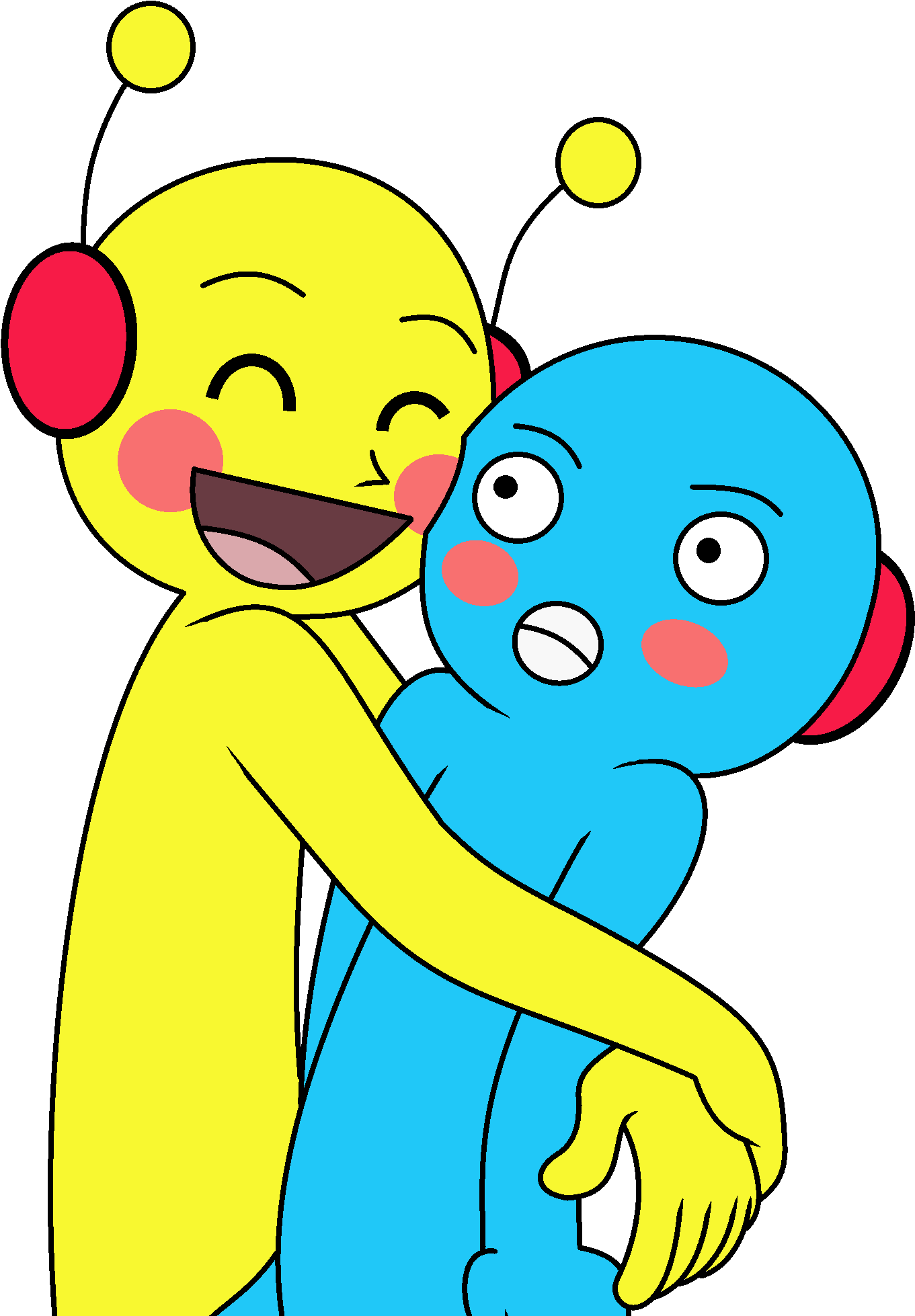 Gay Djs - Cartoon (1740x2000), Png Download